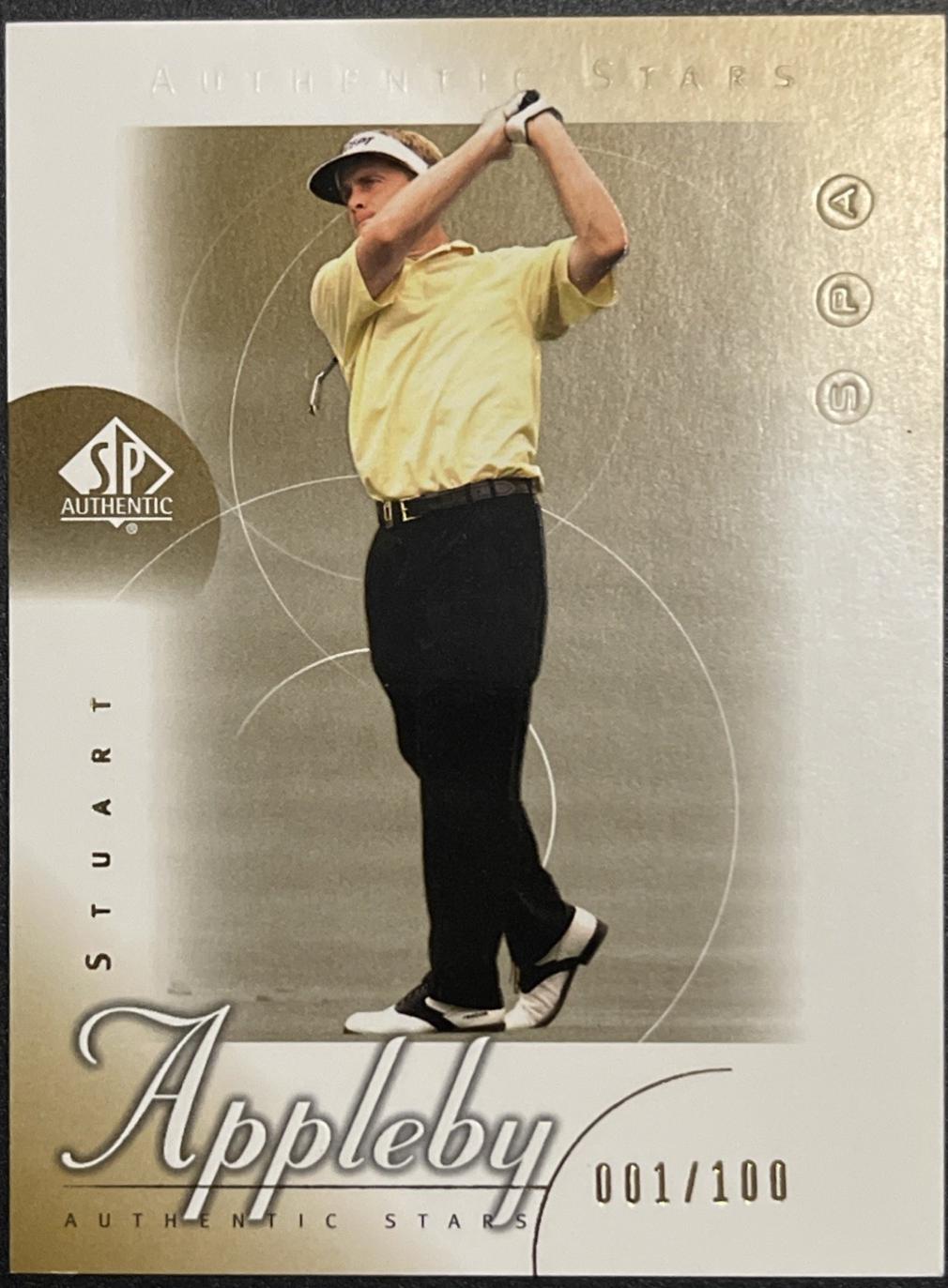 Stuart Appleby [Gold Authentic Stars] #89