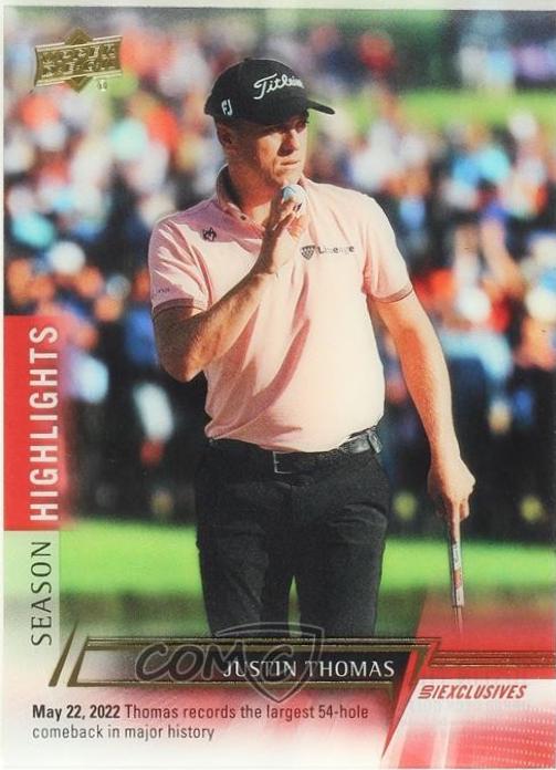 Justin Thomas [Clear Cut] #76