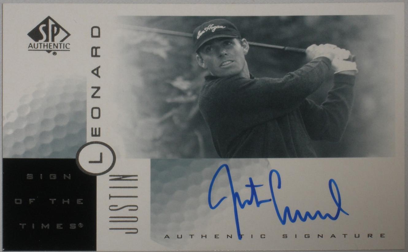 Justin Leonard #JL