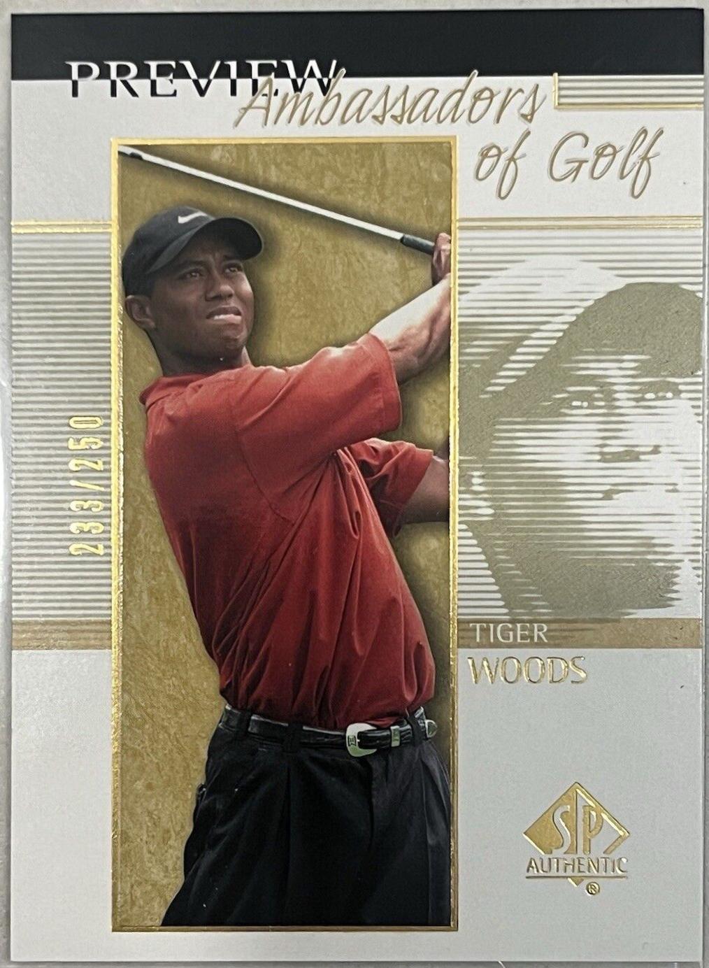 Tiger Woods [Gold] #51