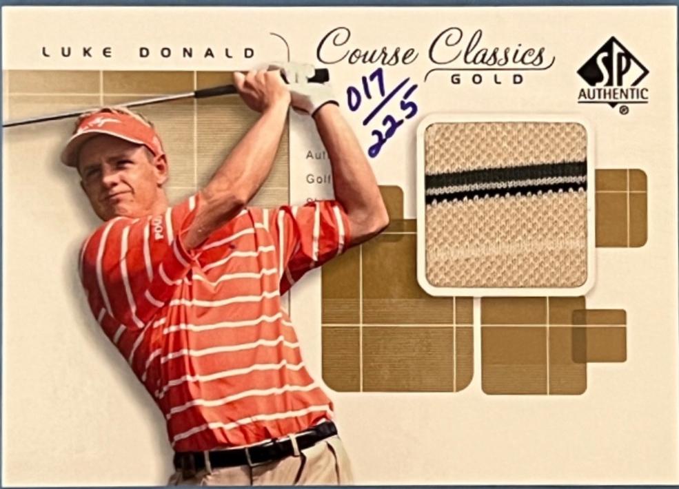 Luke Donald [Gold] #CC-LD