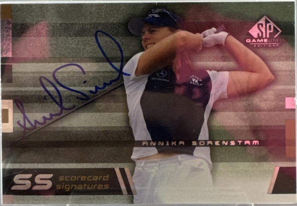 Annika Sorenstam [Autograph] #82