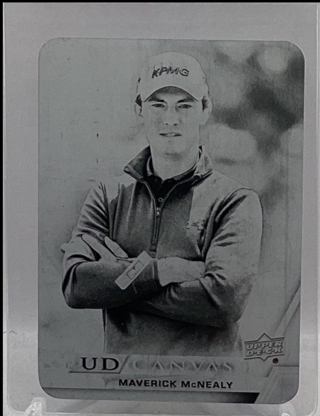 Maverick McNealy [Printing Plate] #C-9