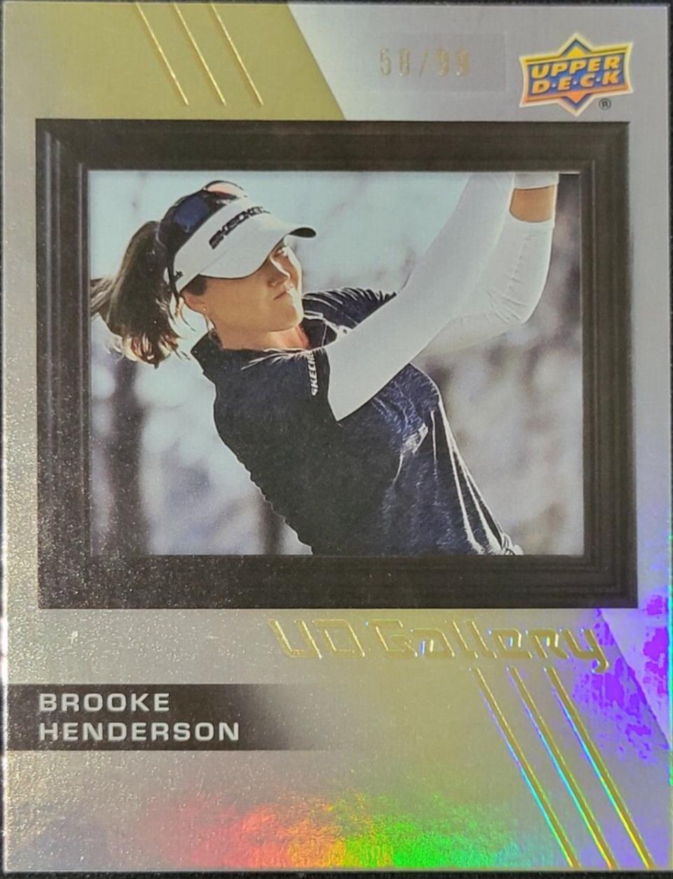 Brooke Henderson [Gold] #UD-1