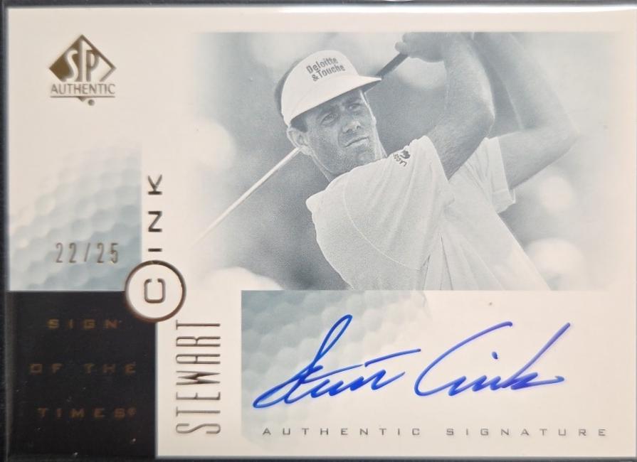 Stewart Cink [Gold] #SC