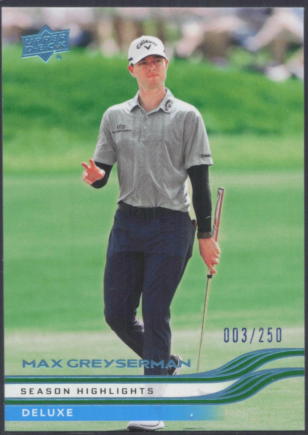 Max Greyserman [Deluxe] #62