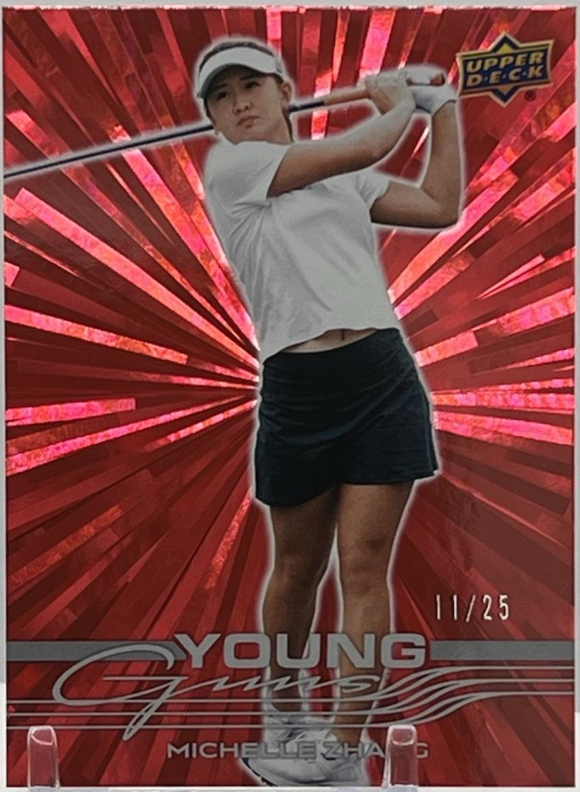 Michelle Zhang [Outburst Red Young Guns] #117
