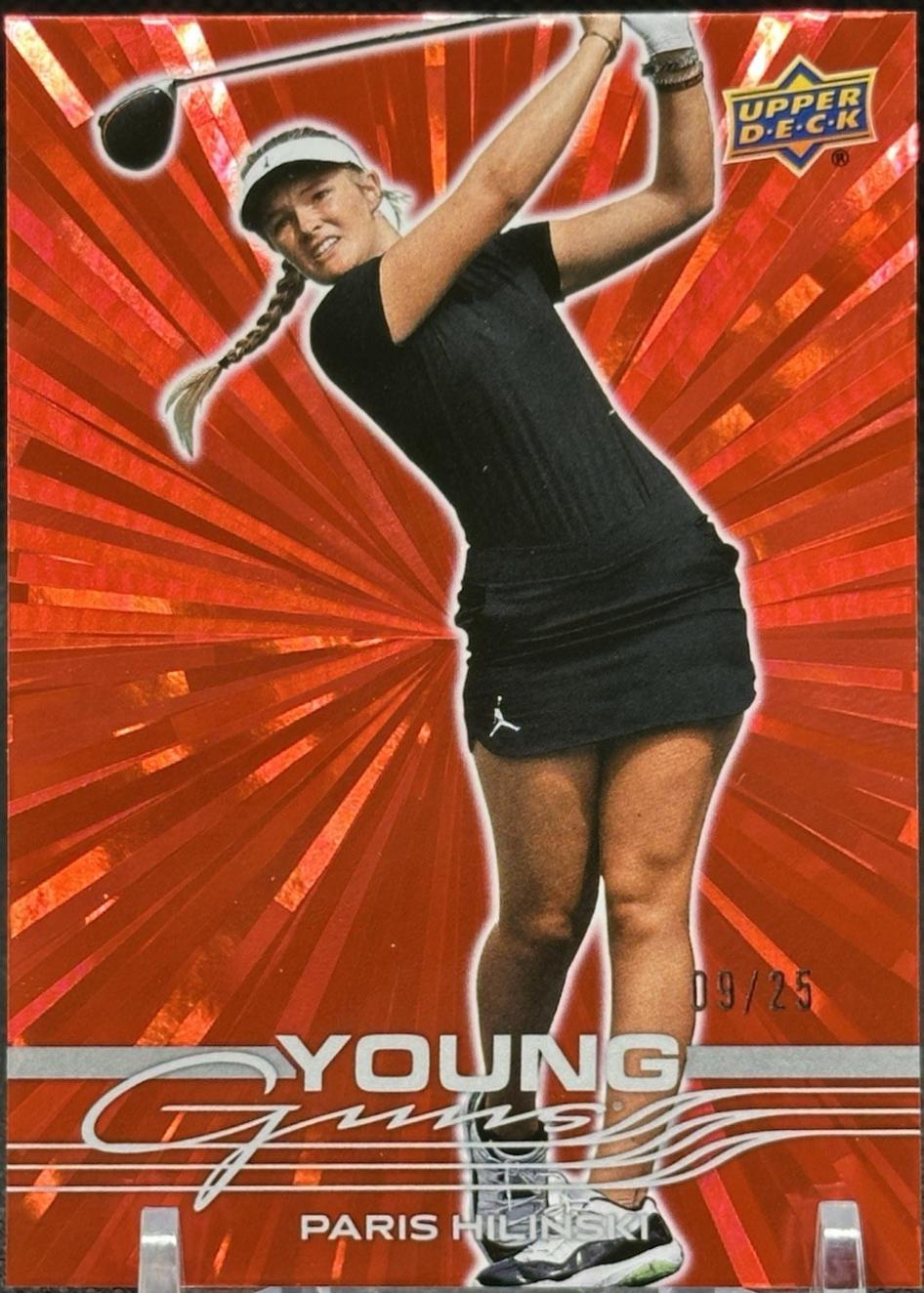 Paris Hilinski [Outburst Red Young Guns] #130