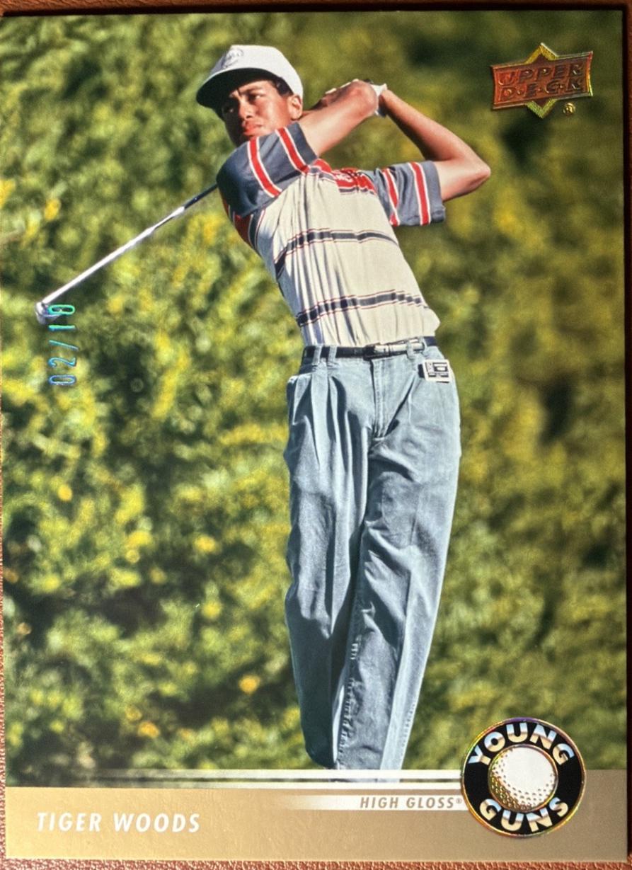Tiger Woods [High Gloss Retrospective Rookie] #131