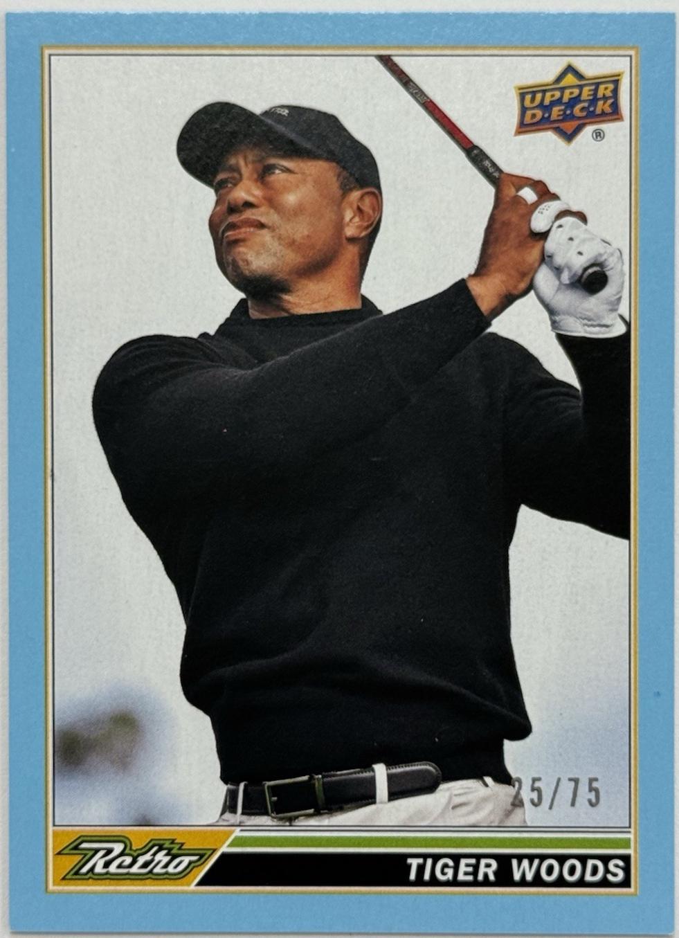 Tiger Woods [Blue] #R-1