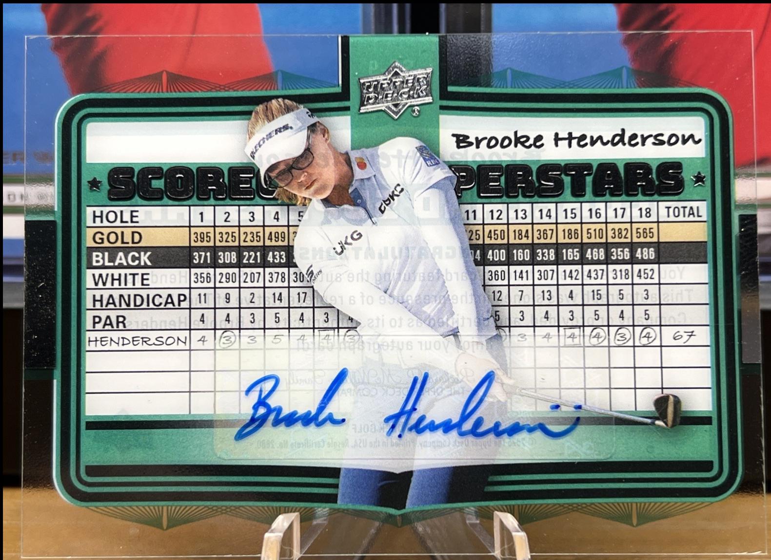 Brooke Henderson #SS-9