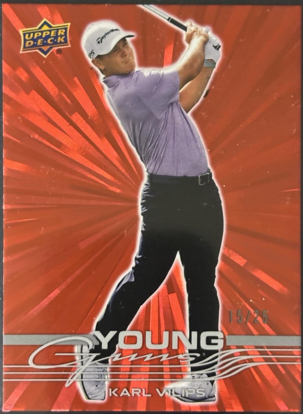 Karl Vilips [Outburst Red Young Guns] #108