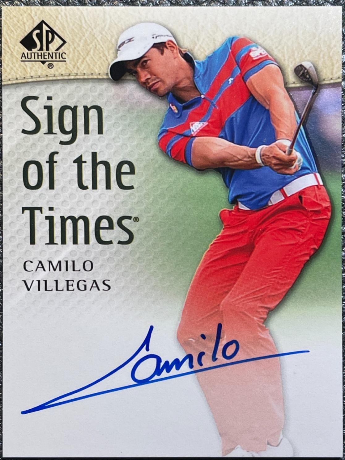 Camilo Villegas [Autograph] #SOTT-CV