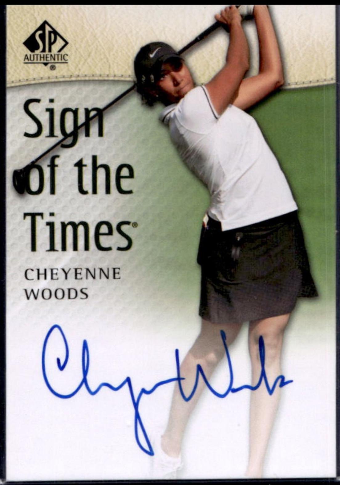 Cheyenne Woods [Autograph] #SOTT-CW