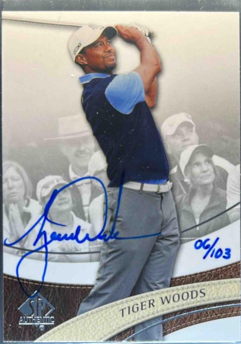 Tiger Woods [Limited Autograph] #1