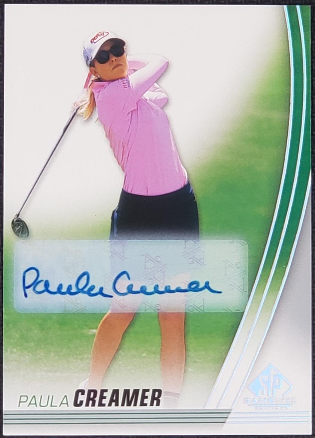 Paula Creamer [Spectrum Autograph] #21