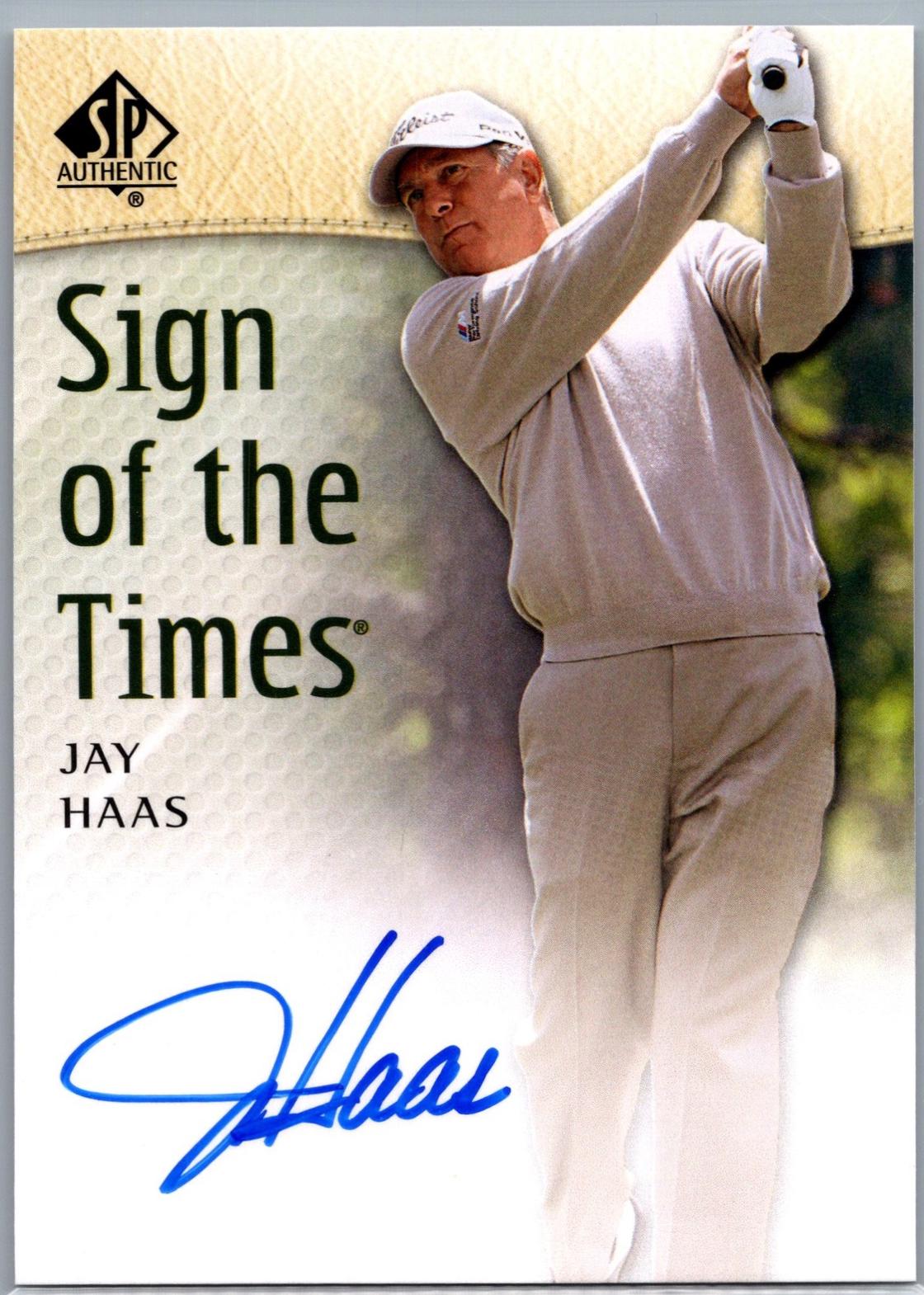 Jay Haas [Autograph] #SOTT-JH