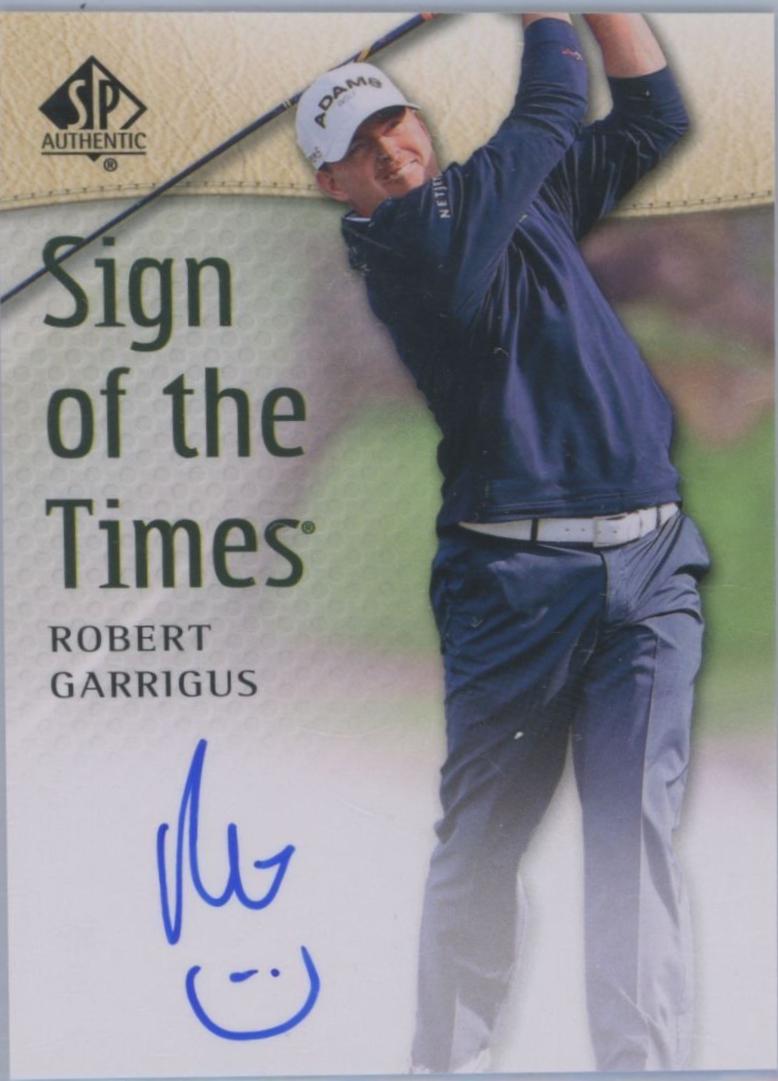 Robert Garrigus [Autograph] #SOTT-RG