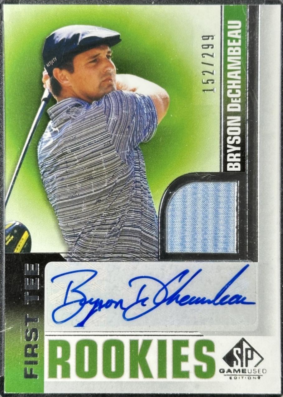 Bryson DeChambeau [Autograph] #70