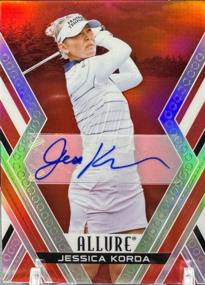 Jessica Korda [Red Tees Autograph] #13