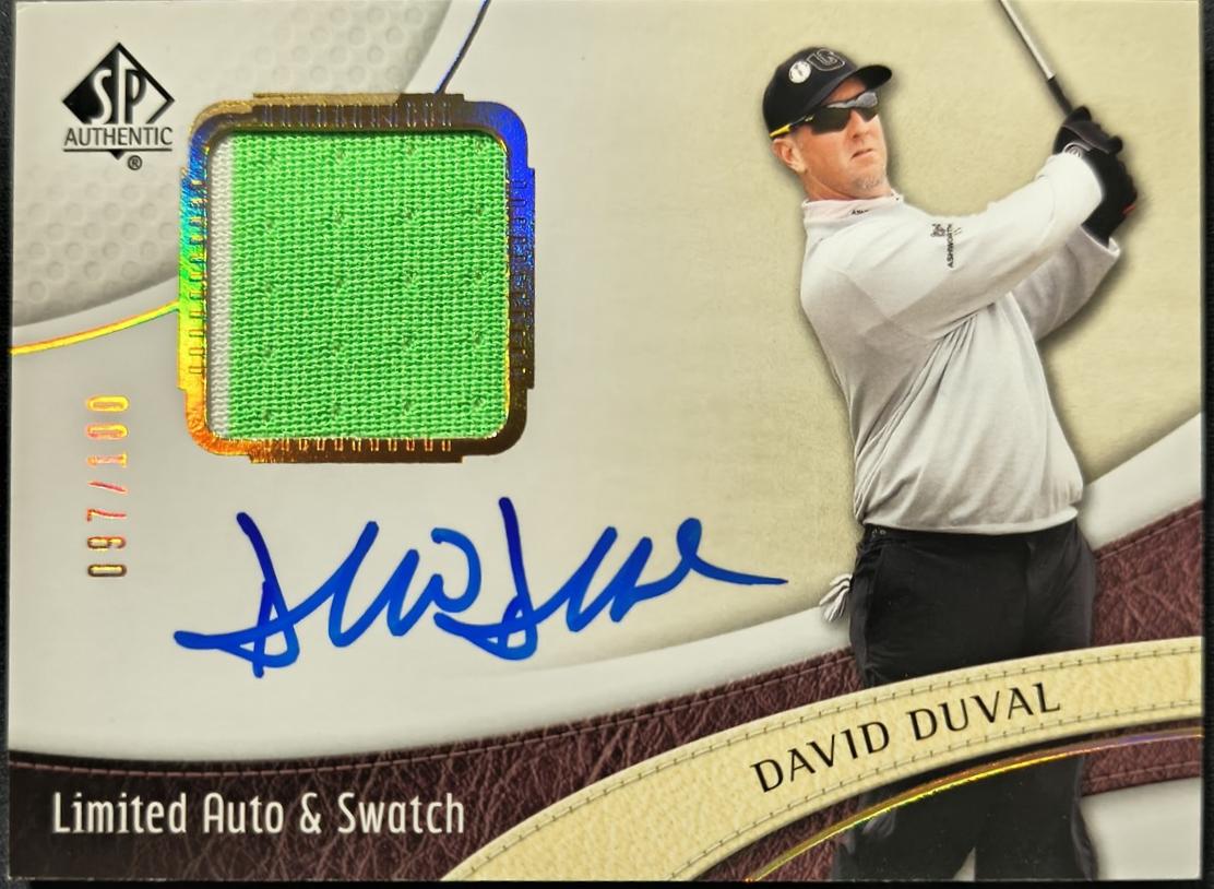 David Duval [Limited Autograph] #14