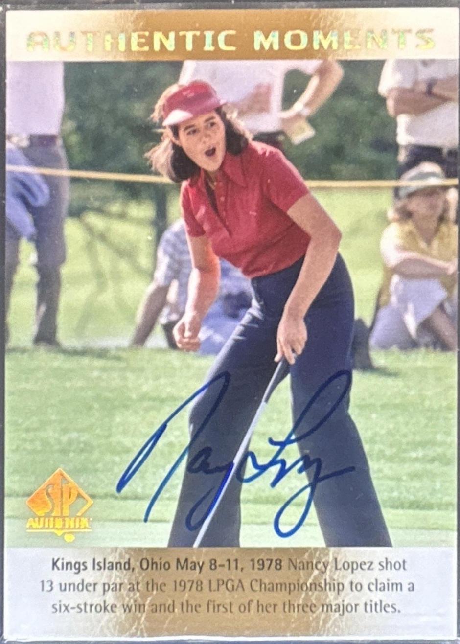 Nancy Lopez [Authentic Moments Autograph] #62