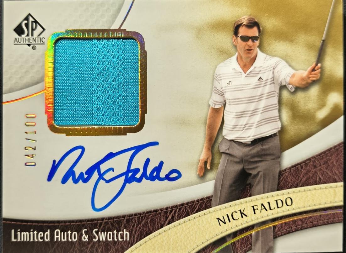 Nick Faldo [Limited Autograph] #19