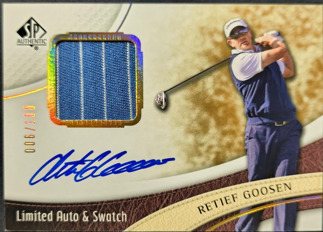 Retief Goosen [Limited Autograph] #37