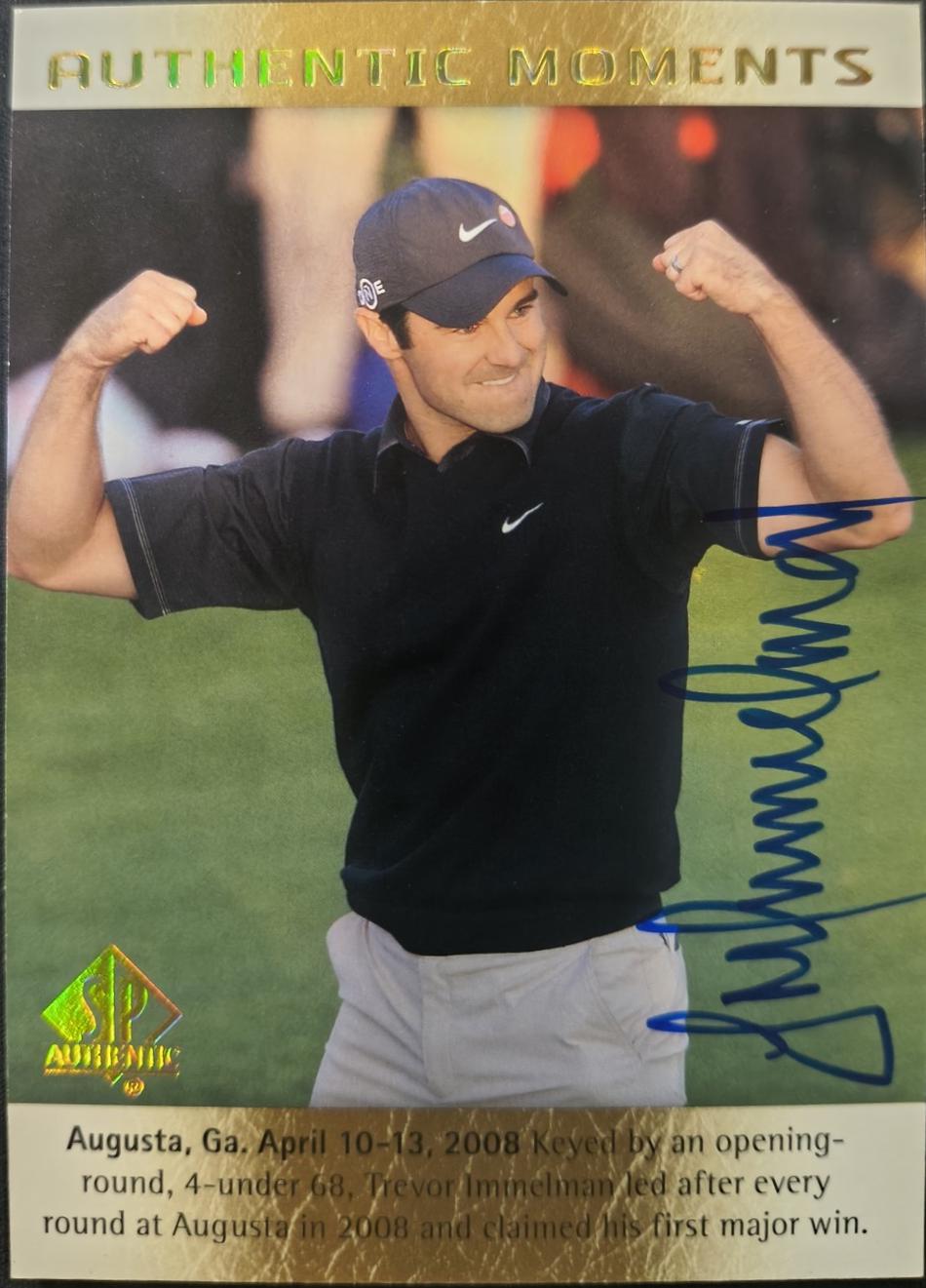 Trevor Immelman [Authentic Moments Autograph] #59