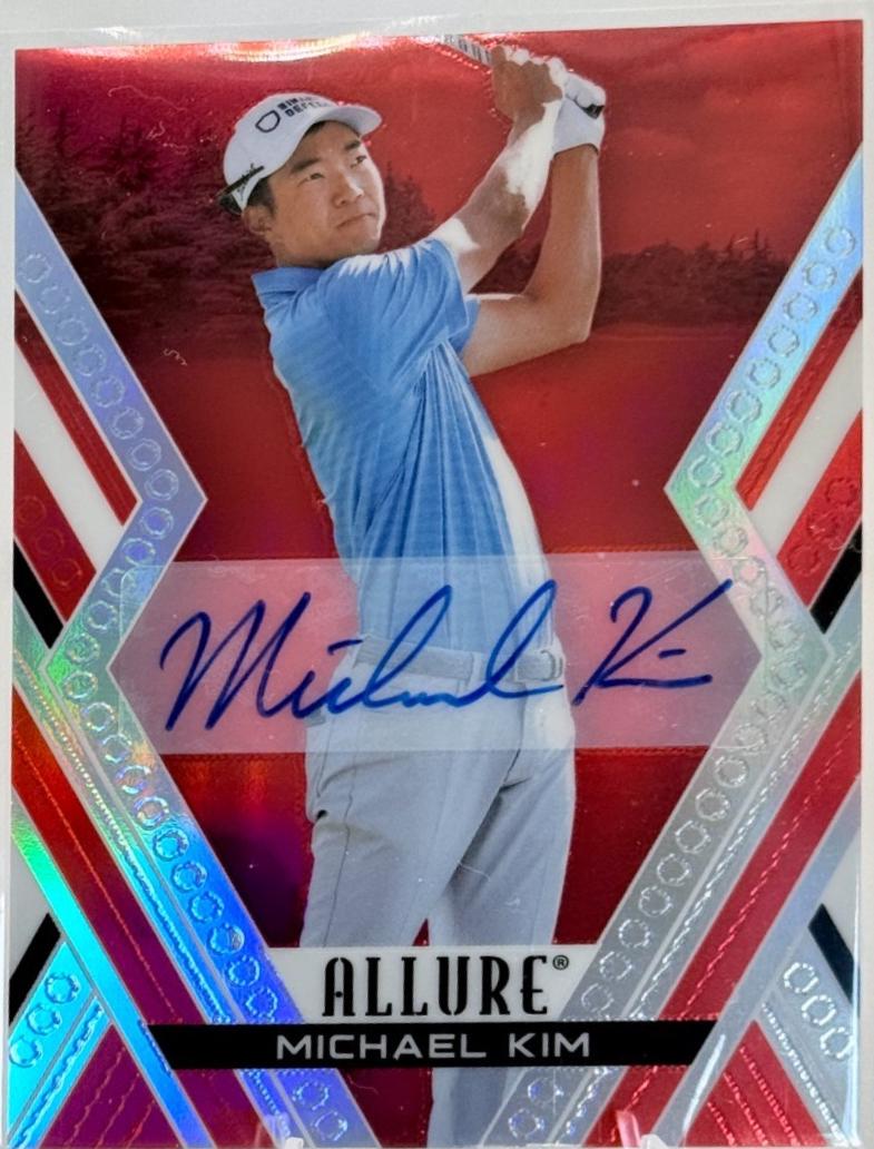 Michael Kim [Red Tees Autograph] #24