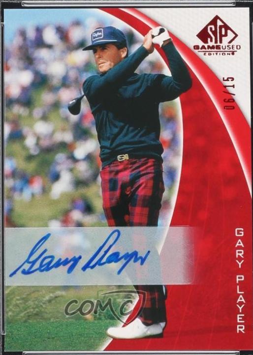 Gary Player [Red Autograph] #9
