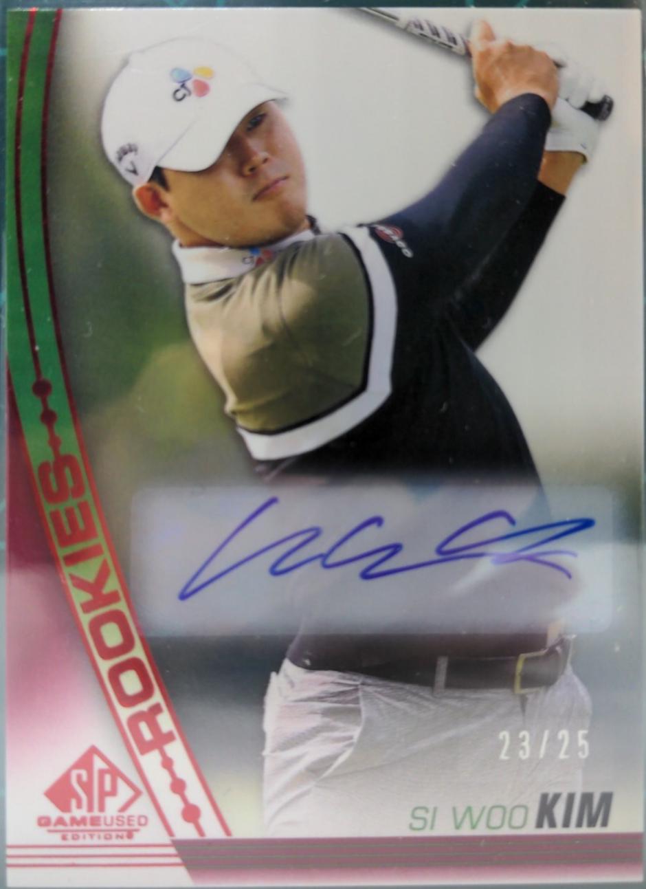 Si Woo Kim [Red Autograph] #44