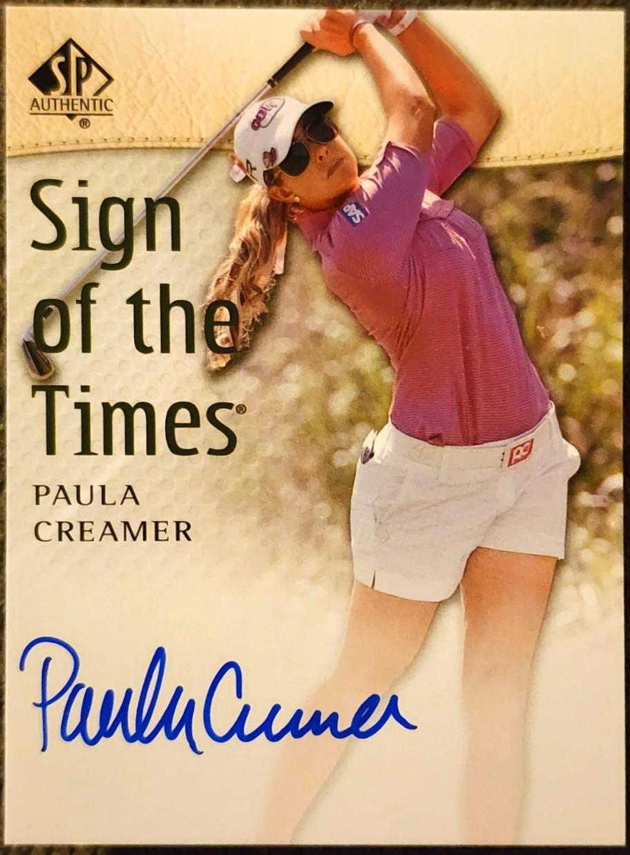 Paula Creamer [Autograph] #SOTT-PC