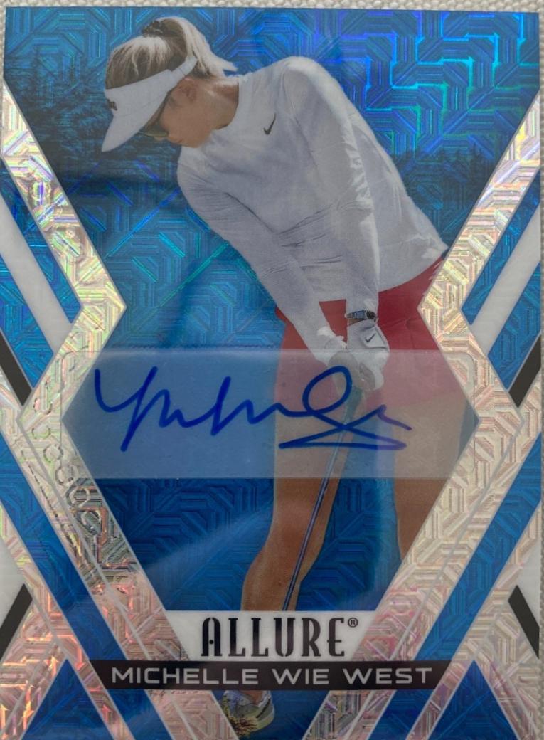 Michelle Wie West [Blue Tees Autograph] #19