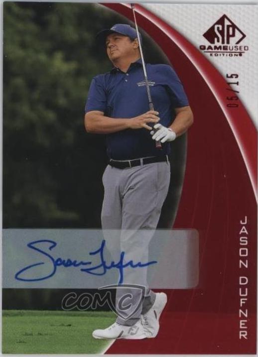 Jason Dufner [Red Autograph] #27