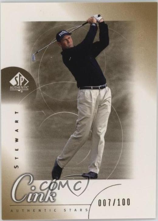 Stewart Cink [Gold Authentic Stars] #65