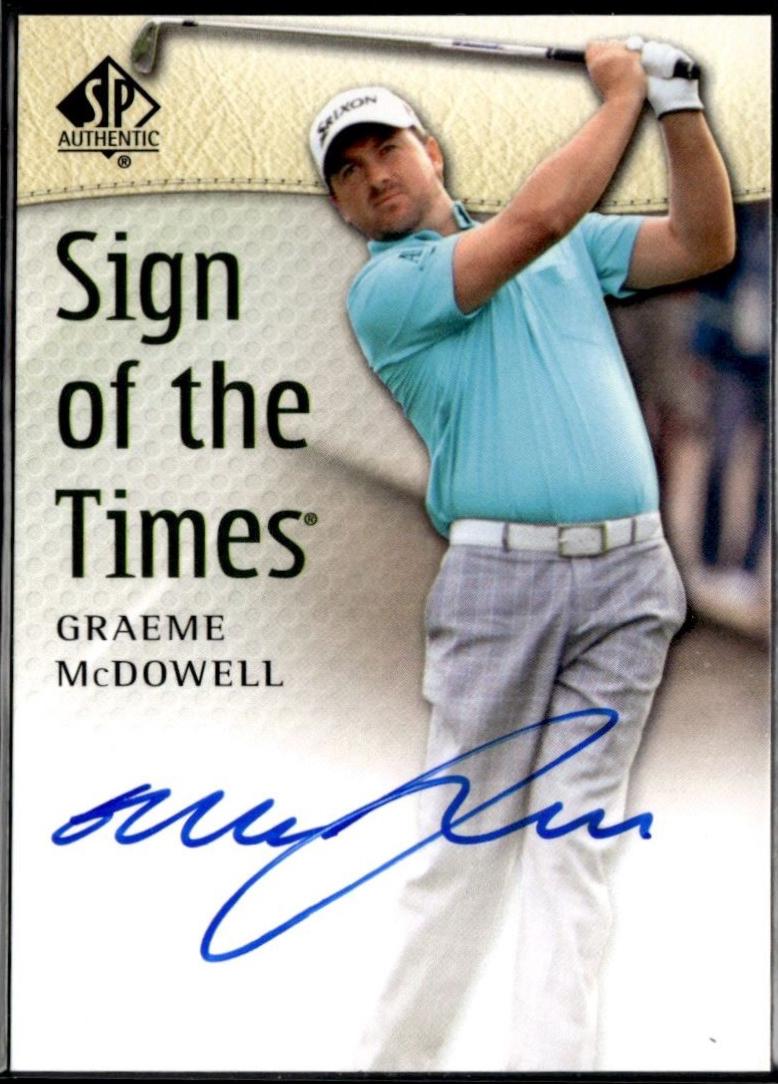 Graeme McDowell [Autograph] #SOTT-GM