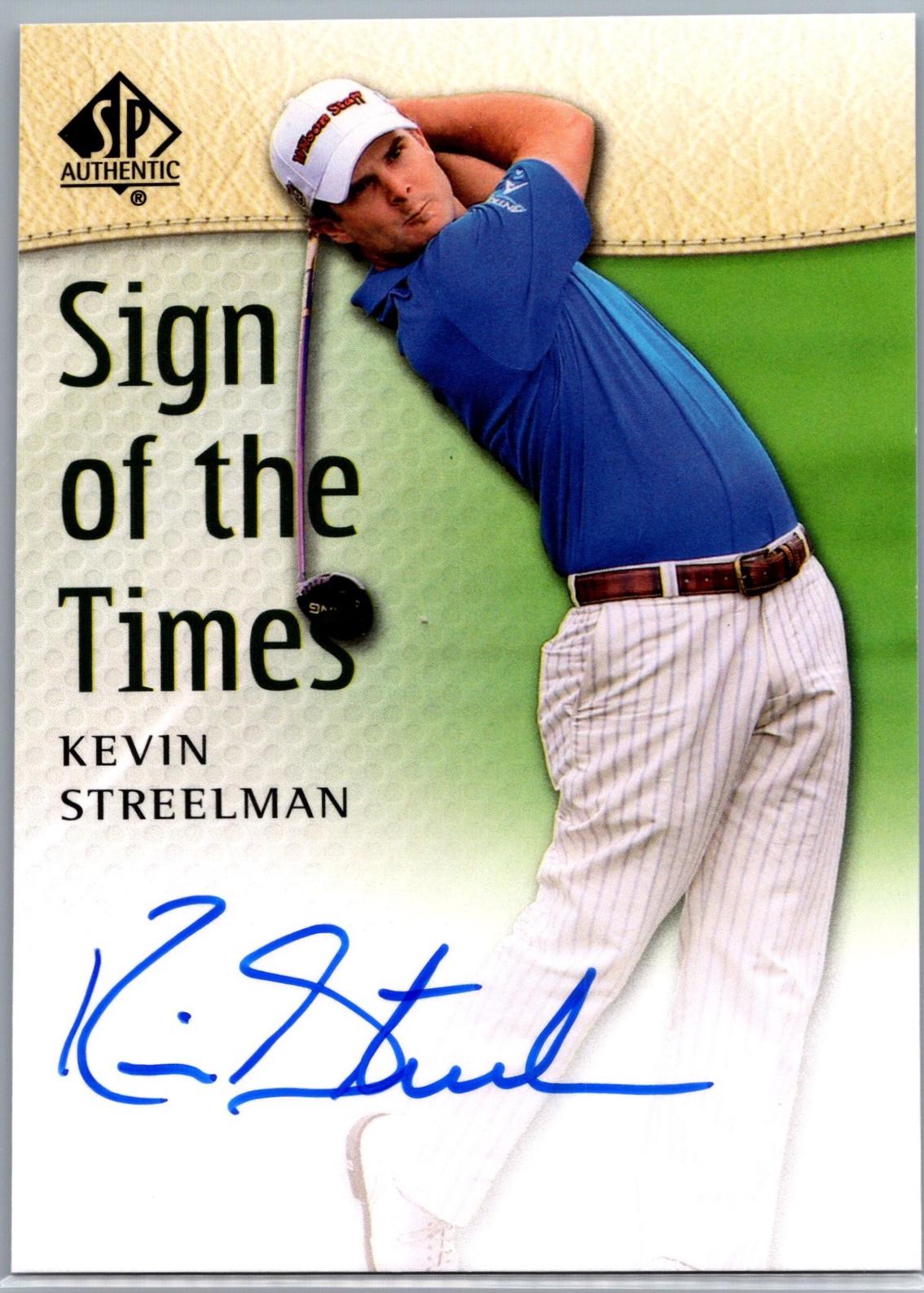 Kevin Streelman [Autograph] #SOTT-KS