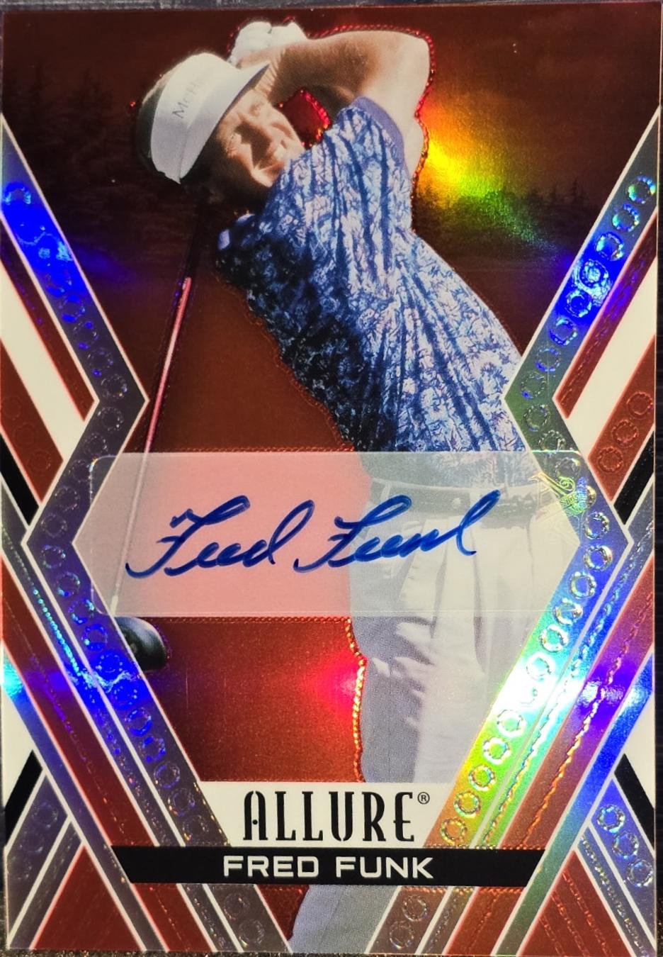 Fred Funk [Red Tees Autograph] #28