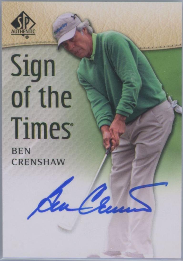 Ben Crenshaw [Autograph] #SOTT-CR