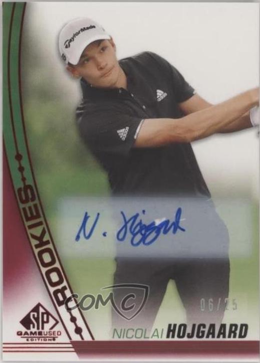Nicolai Hojgaard [Red Autograph] #47