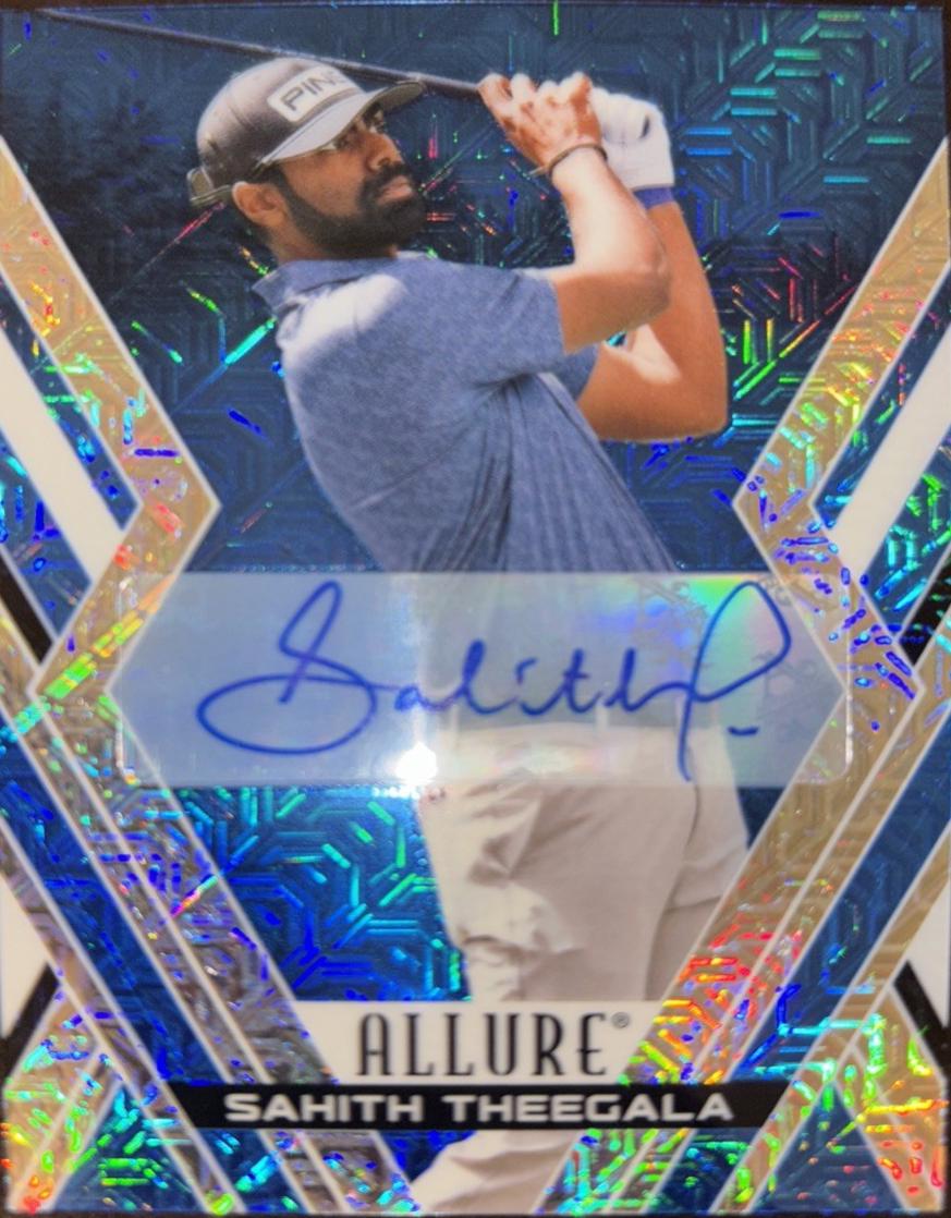Sahith Theegala [Blue Tees Autograph] #7