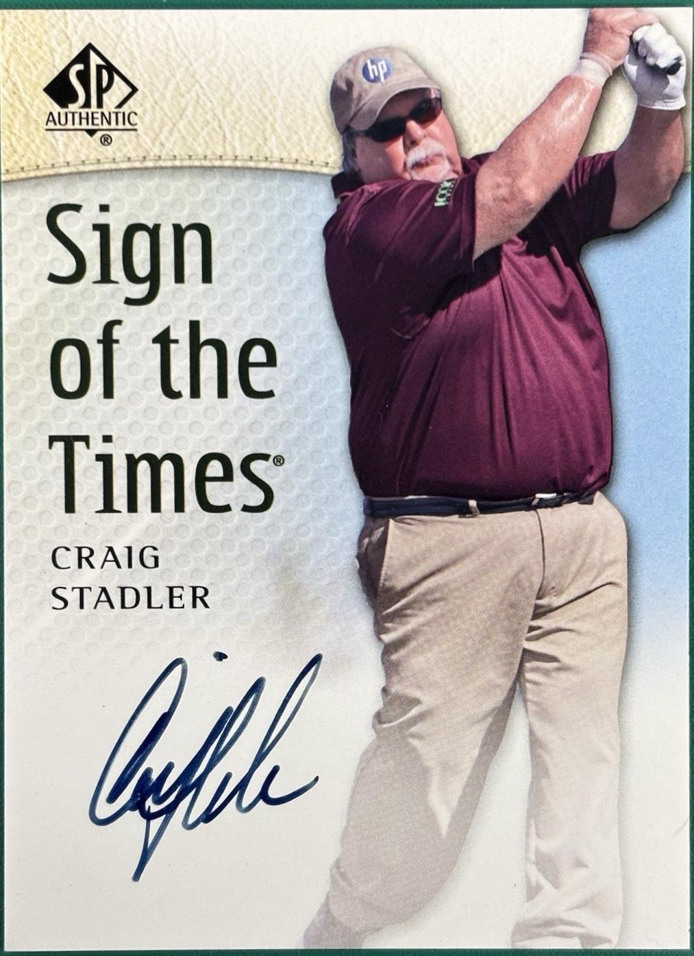 Craig Stadler [Autograph] #SOTT-CS