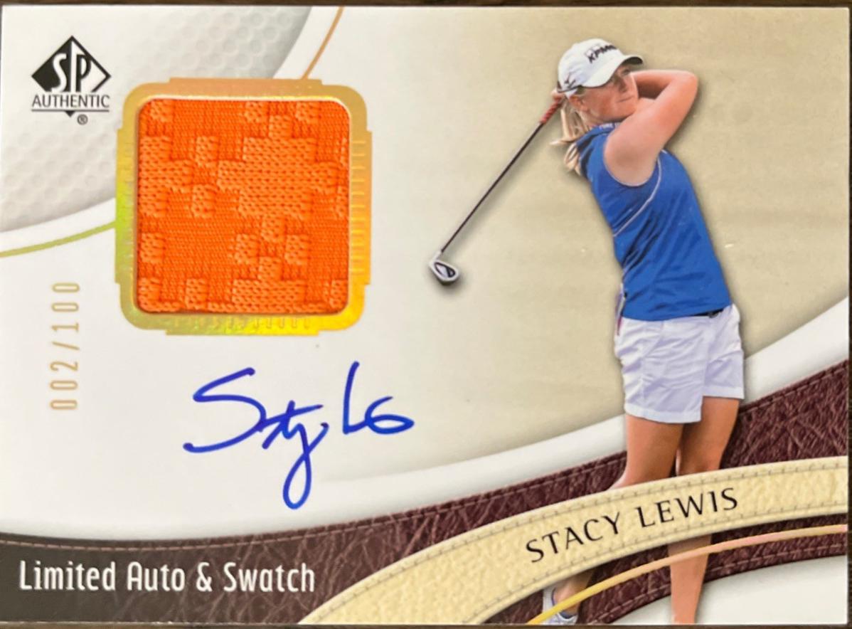Stacy Lewis [Limited Autograph Swatch] #26