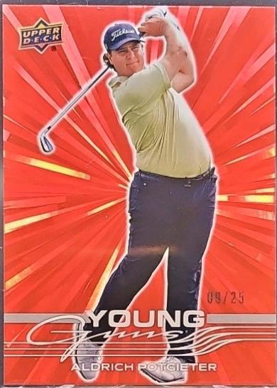 Aldrich Potgieter [Outburst Red Young Guns] #115