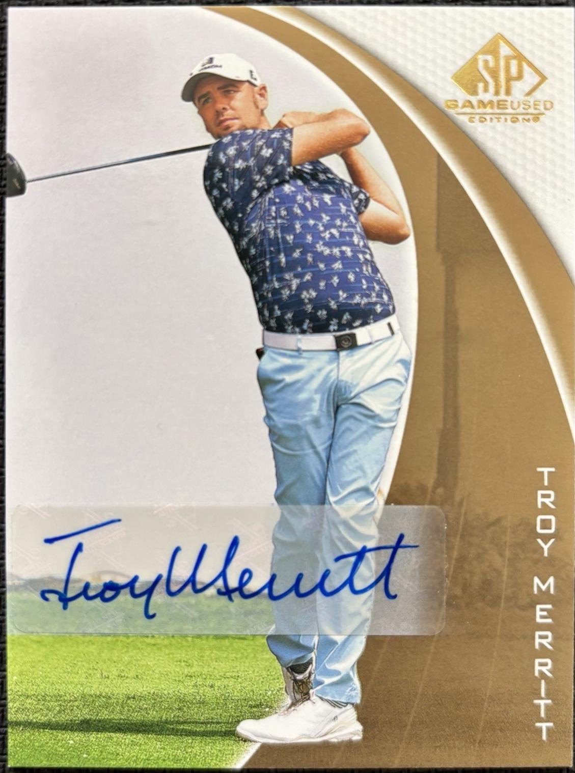 Troy Merritt [Spectrum Autograph] #49