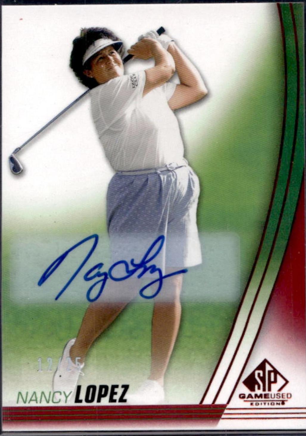 Nancy Lopez [Red Autograph] #8