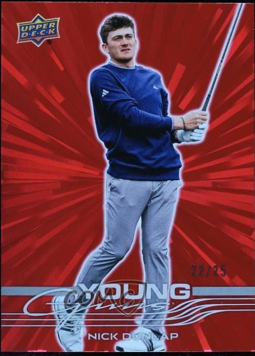 Nick Dunlap [Outburst Red Young Guns] #105