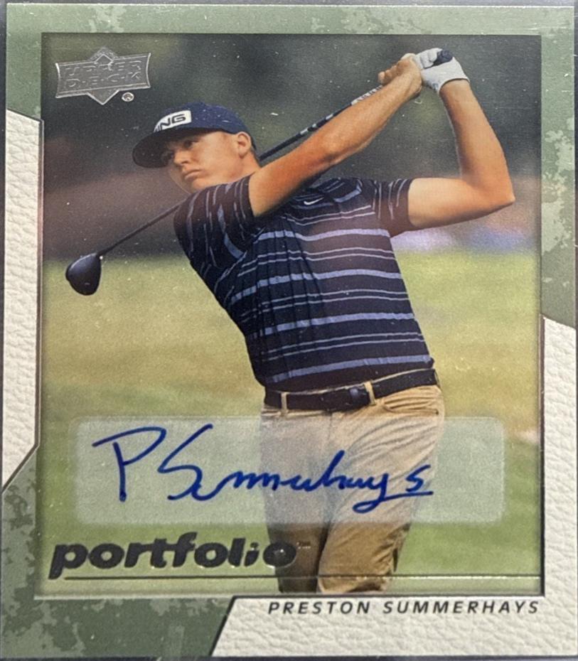 Preston Summerhays [Autograph] #63