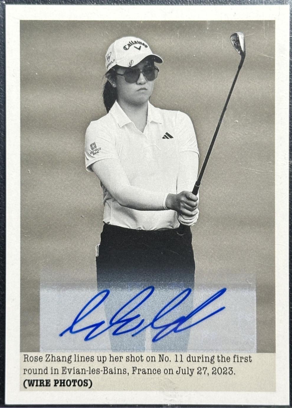 Rose Zhang [Autograph] #129